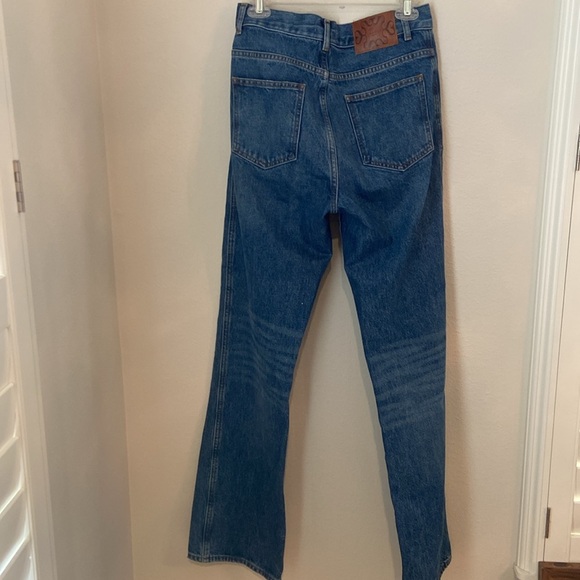 Sandro Blue Straight Faded Jeans - Picture 4 of 8